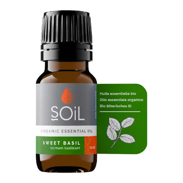 SOiL Ulei Esential Busuioc, Organic ECOCERT, 10ml