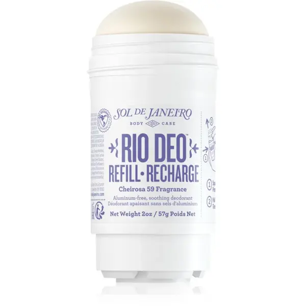 Sol de Janeiro Rio Deo Aluminium-Free Deodorant Cheirosa 59 deodorant fără conținut săruri de aluminiu rezervă 57 ml
