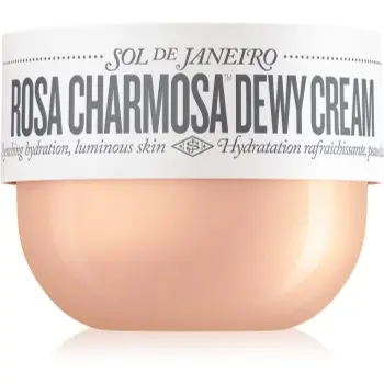 Sol de Janeiro Rosa Charmosa Dewy Cream cremă de corp, cu efect de iluminare