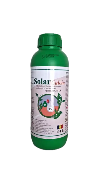 Solar Calciu 1 L, ingrasamant foliar pe baza de Calciu, Azot si Magneziu, Solarex, imbunatateste fermitatea, marimea si rezistenta la depozitare a fructelor si legumelor - Default Title
