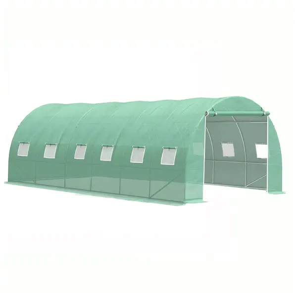 Solar gradina 6x3x2m, polietilena 180 g/m2, rezistenta la UV, teava 26 * 0.9mm