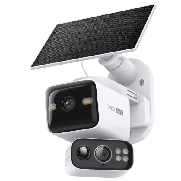 Solar-Powered Dual-Lens Pan/Tilt Cam kit TP-LINK TAPO C645D KIT