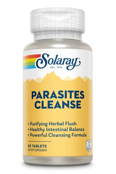 Solaray Parasites Cleanse, 60 tablete, Secom