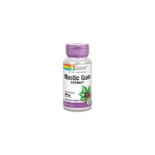 Solaray Rasina de mastic | 45 capsule