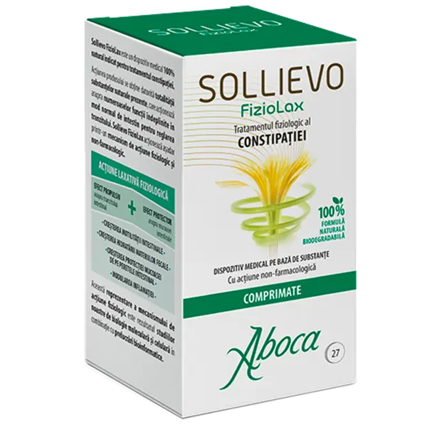 Sollievo Fiziolax DM, 27 tablete, Aboca