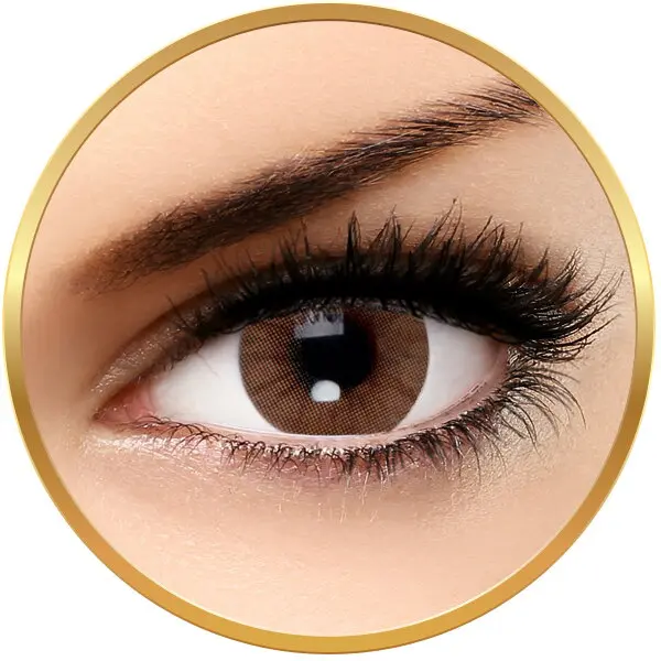 Solotica Aquarella Tupis Brown 90 purtari 2 lentile/cutie