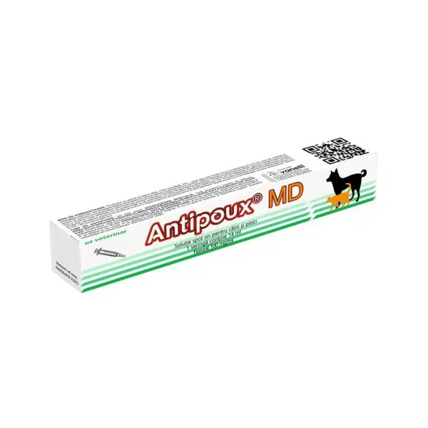 Solutie antiparazitara Antipoux MD 14 ml
