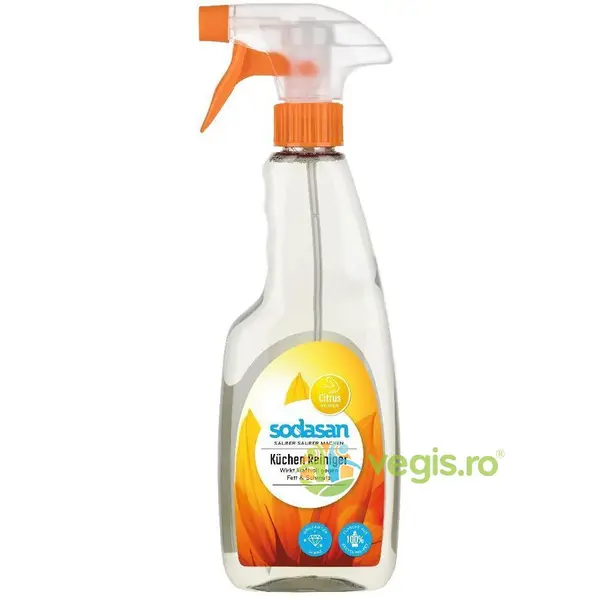 Solutie cu Pulverizator pentru Curatat Bucataria 500ml
