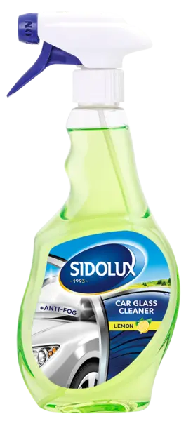 Solutie curatare geamuri si oglinzi Lemon Sidolux Car, Lakma | 500 ml