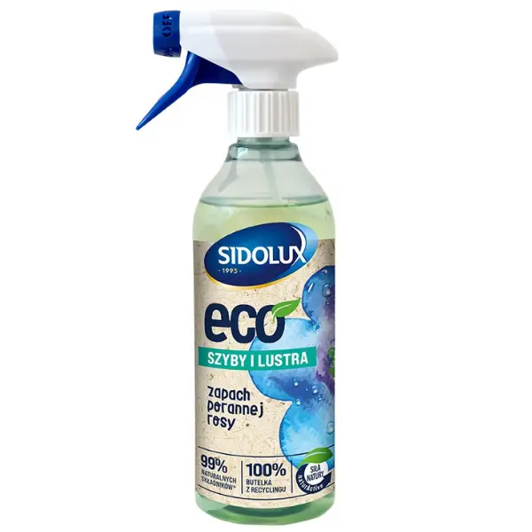 Solutie curatare geamuri si oglinzi Sidolux Eco, Lakma | 500 ml