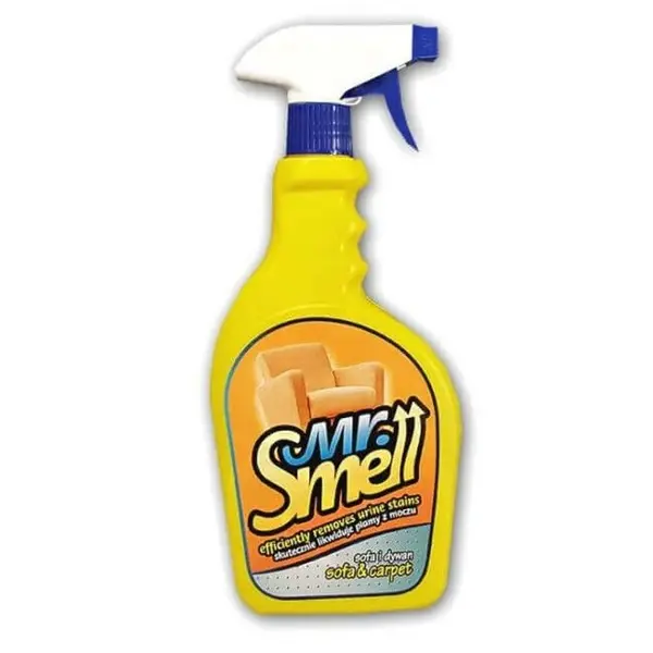 Solutie curatare pete animale, Mr Smell, Covor si Canapea 500 ml