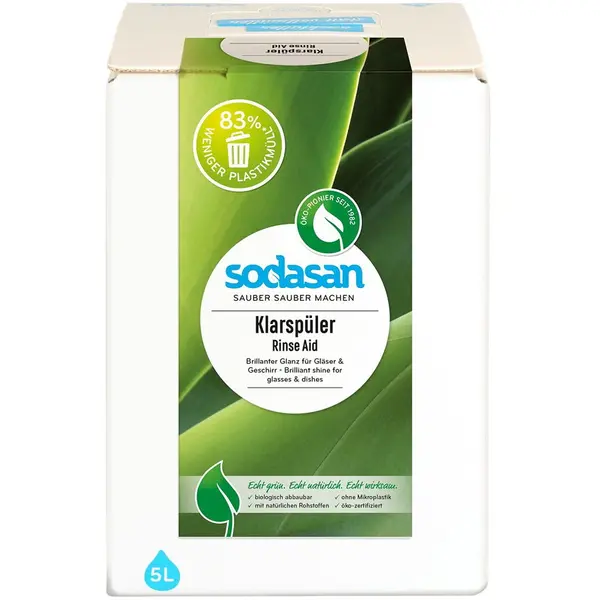 Solutie de Clatire pentru Masina de Spalat Vase Bag-in-Box 5L