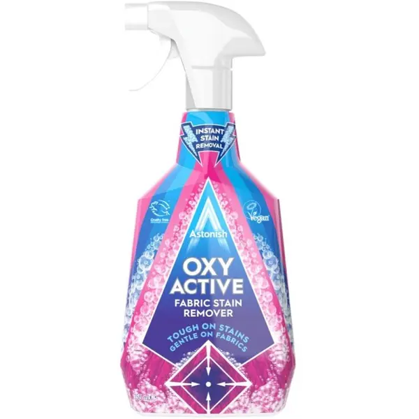 Solutie de Curatare pentru Indepartarea Petelor de pe Tesaturi Pink Blossom 750 ml, Astonish