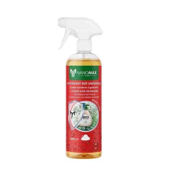 Solutie/Detergent BIO Curatare Piatra, Pavaj, Beton Exterior, Granit, Travertin, Cleaner Pro, NanoMax 1L - 1L