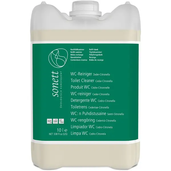 Solutie ecologica pentru curatat toaleta cu cedru si lamaita - 10 L