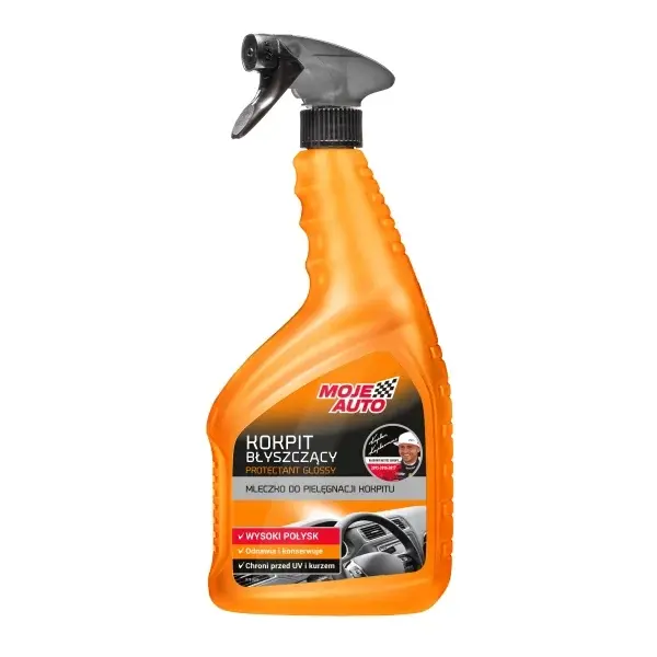 Solutie intretinere plastice cu ceara naturala Moje Auto 650ml 650ml