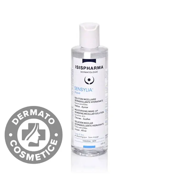 Solutie micelara demachianta hidratanta Sensylia Aqua, 250ml, Isis Pharma