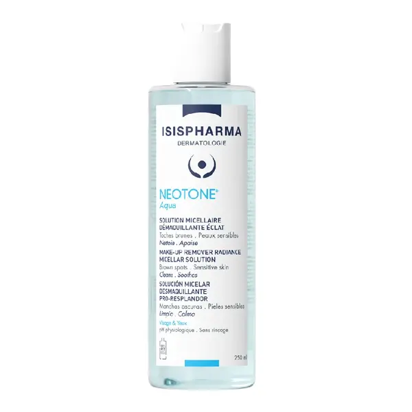 Solutie micelara demachianta Neotone Aqua, 250 ml, IsisPharma