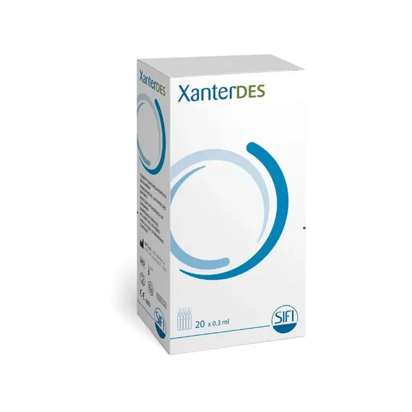 Solutie oftalmica Xanterdes, 20 fiole*0.3 ml, Sifi
