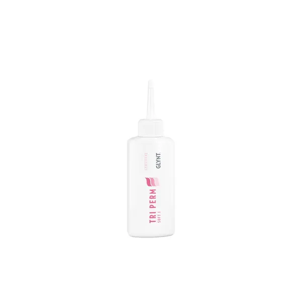 Solutie pentru ondularea permanenta pentru par normal TRI PERM Sensitive Soft 1 Glynt, 75 ml