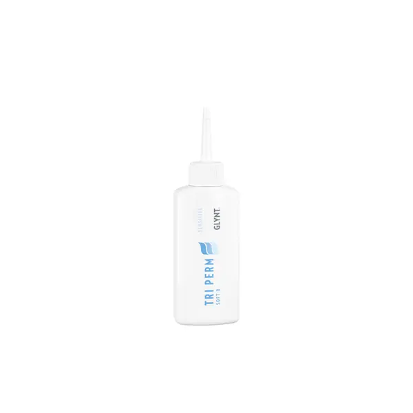 Solutie pentru ondularea permanenta pentru par rezistent si lung TRI PERM Sensitive Soft 0 Glynt, 75 ml