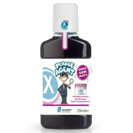 Solutie pentru placa bacteriana Plaque Agent, 250 ml, Miradent