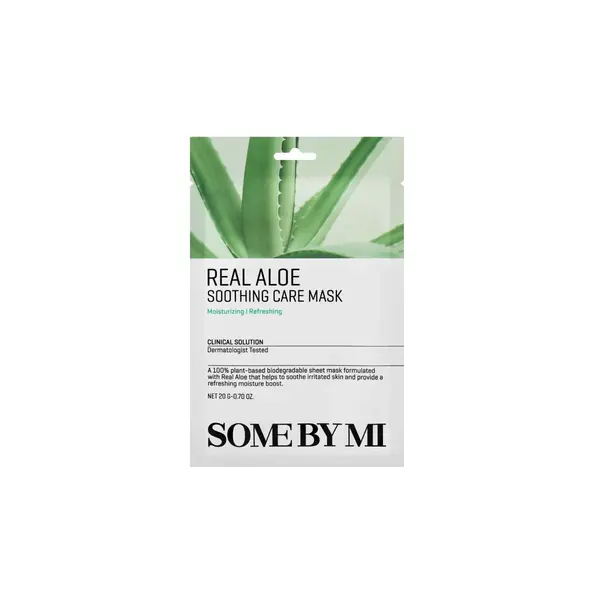 SOME BY MI - Real Aloe Soothing Care Mask - 1pc