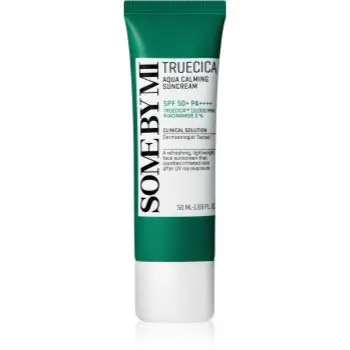 Some By Mi Truecica Aqua Calming Suncream emulsie protectoare calmantă SPF 50+
