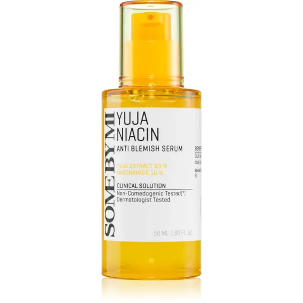 Some By Mi Yuja Niacin Anti Blemish Serum ser hidratant pentru stralucire pentru piele cu hiperpigmentare 50 ml