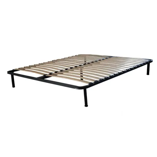 Somiera metalica pentru pat 140 x 200 cm cu 5 picioare