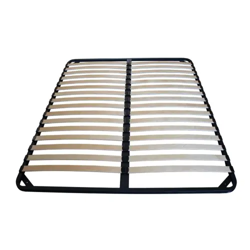 Somiera metalica pentru pat 160 x 200 cm cu un picior pe mijloc