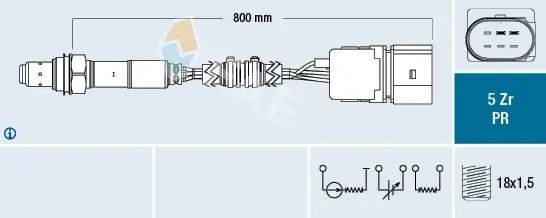 Sonda lambda LAMBORGHINI GALLARDO; SEAT LEON, TOLEDO II; VW BORA, GOLF IV 1.6 5.0 dupa 2000
