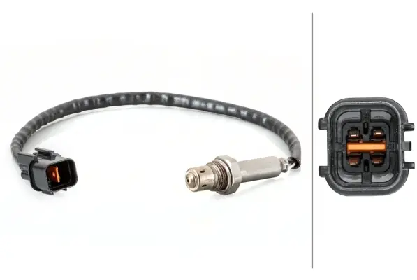 Sonda lambda (numar fire 4, 380mm) potrivit MERCEDES A (W168), C (CL203), C T-MODEL (S203), C (W203), C (W204), CLK (C209), E (W211); VOLVO S60 I, V40, XC90 I; AUDI A3, A6 C6 0.8-5.0 05.97-