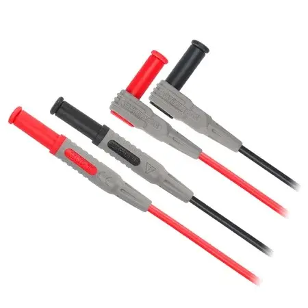 Sonde Testare Multimetru Uni-T 100cm, 10A 1000V CAT III, Mufe in Unghi Drept
