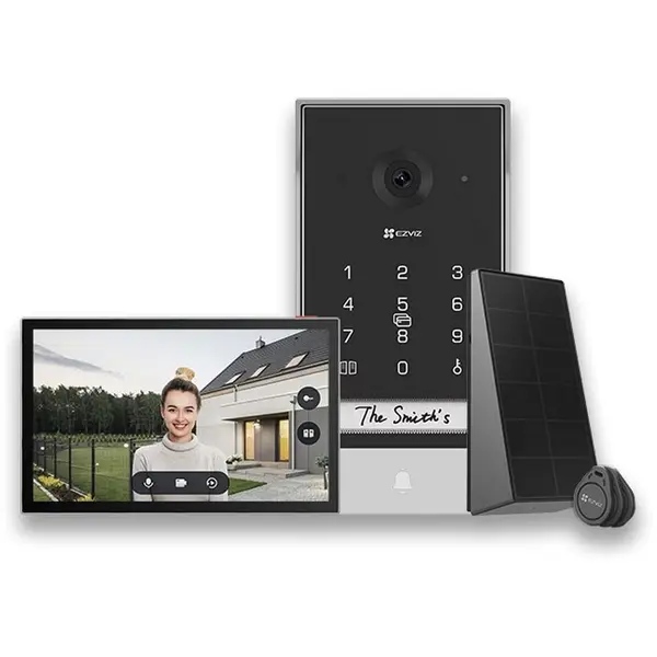 SONERIE VIDEO SMART CU PANOU SOLAR EZVIZ EP7