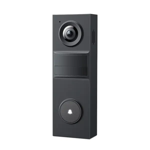 Sonerie video smart TP-Link Tapo D205, 2K 3MP, IR 7.6m, lentila fixa 2.4mm, microfon si difuzor, WiFi 2.4GHz, baterie, microSD 512GB, IP54