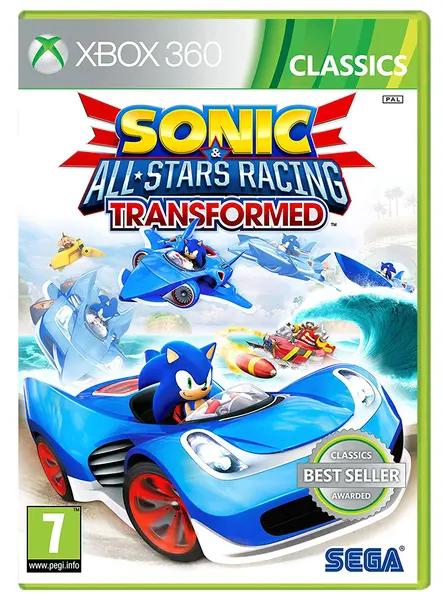 Sonic All Stars Racing Transformed Xbox One|iOS|PC|Nintendo 3DS|Wii U|Xbox 360|PlayStation 3|PS Vita|Android