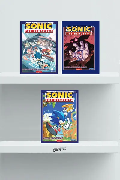 Sonic the Hedgehog 3 volume (Efecte secundare, Eggman, Insula îngerilor) - Ian Flynn