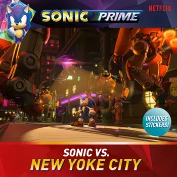 Sonic vs. New Yoke City, Paperback/Kiel Phegley