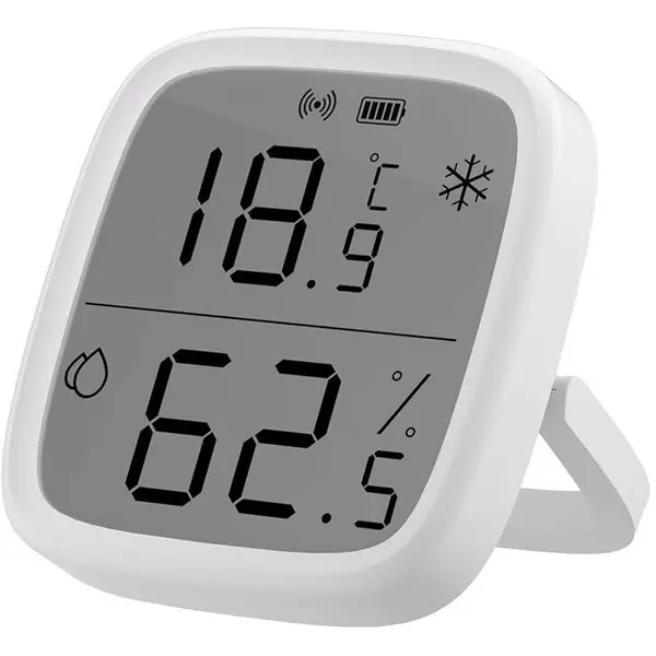 SONOFF Senzor de temperatura si umiditate SONOFF, SNZB-02D Zigbee 3.0 cu afisaj LCD