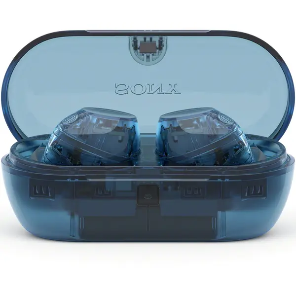 Sony Casti In-Ear Sony WF-C710NL, True Wireless, Noise Cancelling, Bluetooth, Microfon, Multipoint, Fast Pair, Quick Charge, IPX4, Autonomie baterie 40 ore, Albastru