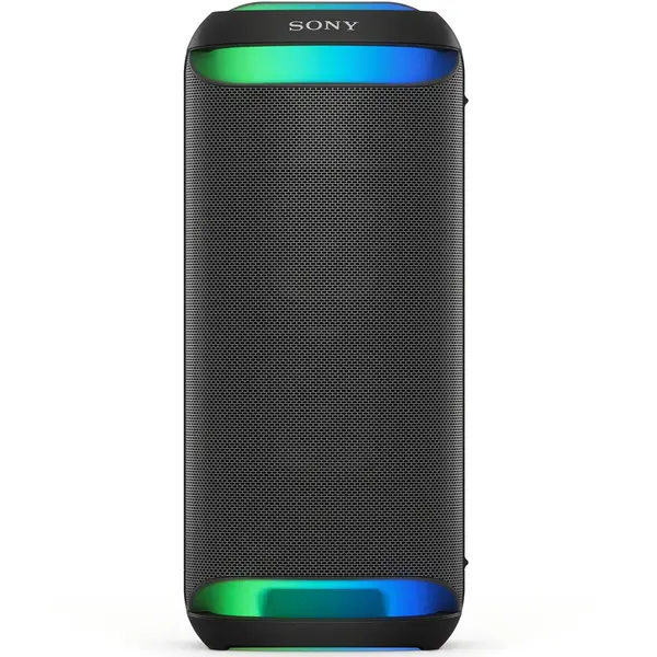 Sony Sistem audio portabil Sony SRS-XV800, Wireless Party Speaker, Mega Bass, Sunet 360, Bluetooth 5.2, Sunet omnidirectional, Lumini multicolore, Karaoke, IPX4, Autonomie de 25 ore, Negru