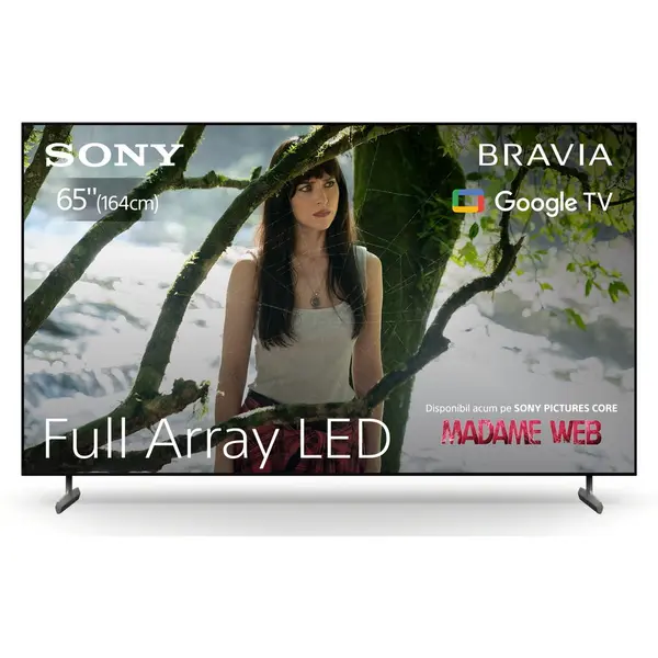 Sony Televizor Sony Bravia LED 75X85L, 189 cm, Smart Google TV, 4K Ultra HD, 100Hz, Clasa F, Negru