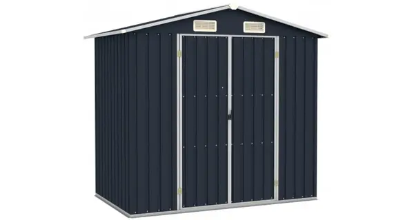 Sopron de gradina, antracit, 205 x 129 x 183, otel galvanizat