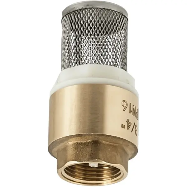 Sorb 3/4 Toli din Alama cu Sita Inox, pentru Hidrofor si Pompa