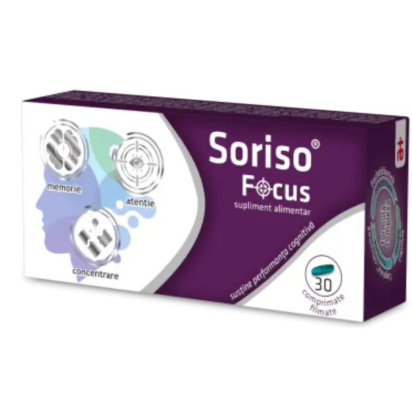 Soriso Focus, Antibiotice | 30 comprimate