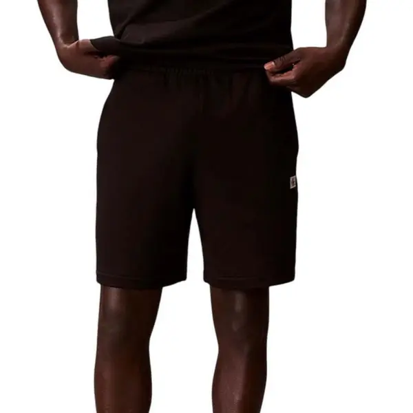 Sort Calvin Klein EU 350TERRY BADGE SHORT