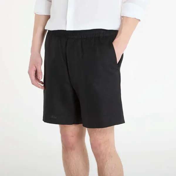 Sort Calvin Klein STRAIGHT LINEN 7" PULL ON SHORT