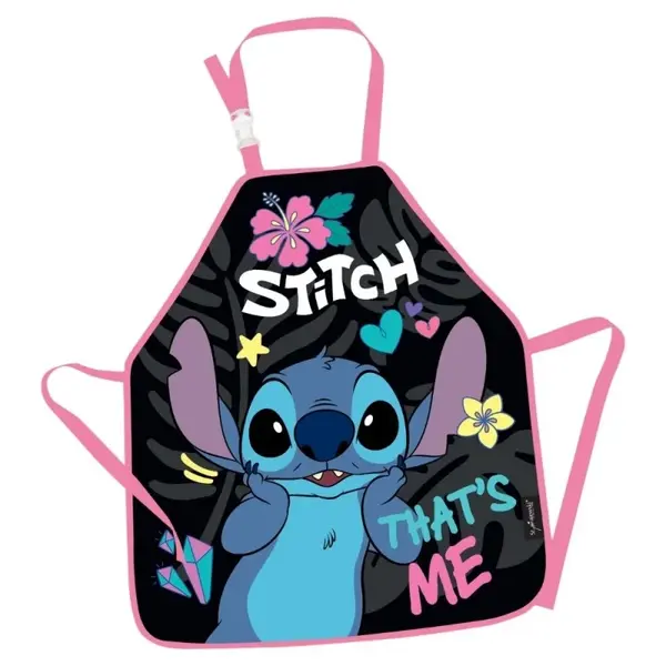 Sort copii pictura protectie haine Stitch, 3-6 ani