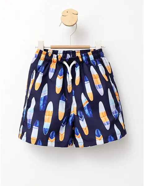 Sort de baie din fas model Surf bleumarin